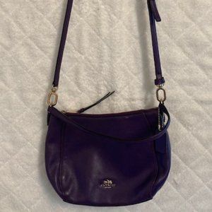 Coach cross body purse